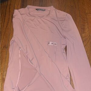 Pink Long Sleeve bodysuit